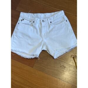 Ralph Lauren White Jeans Cutoffs